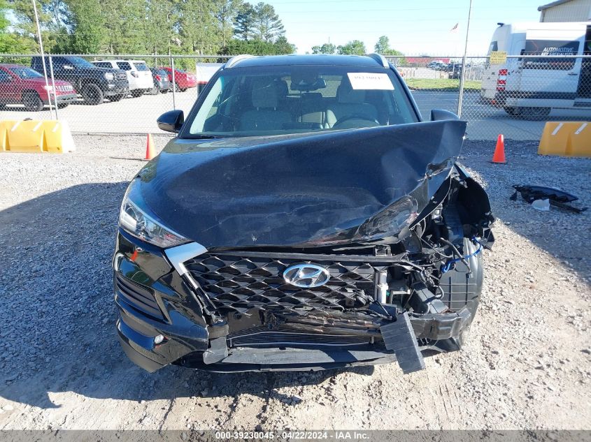 2021 Hyundai Tucson Sel VIN: KM8J33AL5MU301752 Lot: 39230045