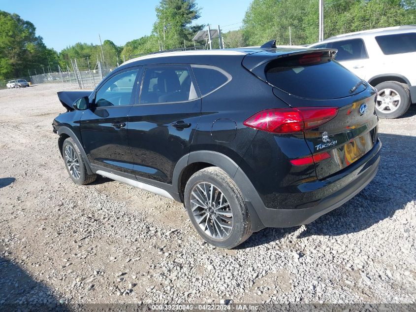 2021 Hyundai Tucson Sel VIN: KM8J33AL5MU301752 Lot: 46673864