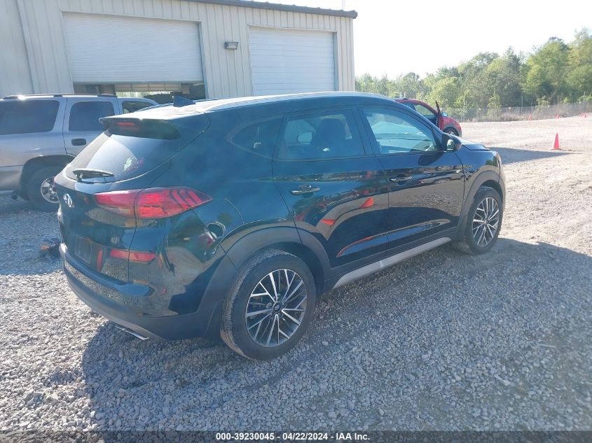 2021 Hyundai Tucson Sel VIN: KM8J33AL5MU301752 Lot: 39230045