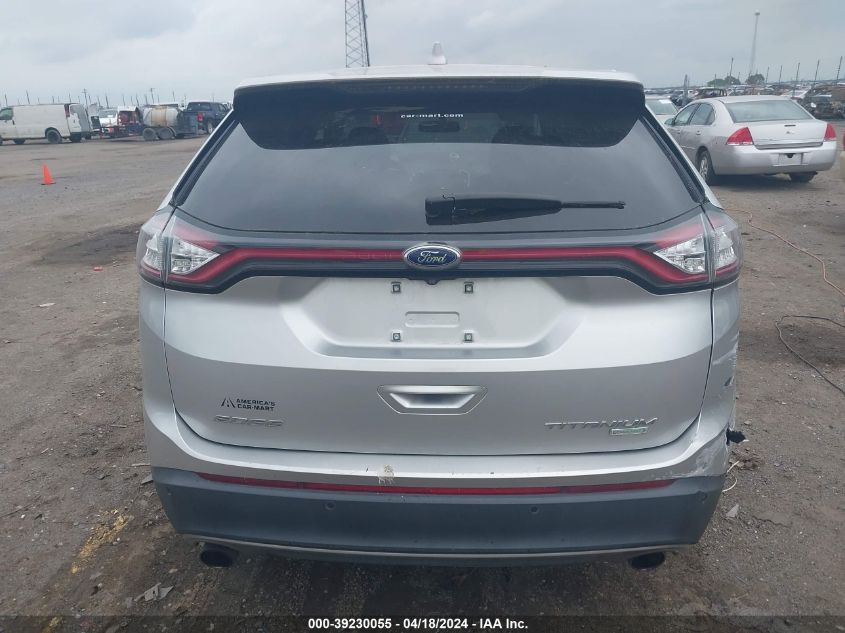 2017 Ford Edge Titanium VIN: 2FMPK3K9XHBB76162 Lot: 39230055