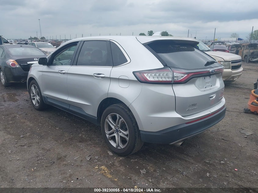 VIN 2FMPK3K9XHBB76162 2017 FORD EDGE TITANIUM