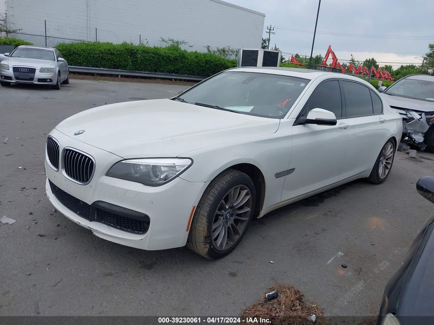 2015 BMW 740Li xDrive VIN: WBAYF4C52FD874073 Lot: 39230061