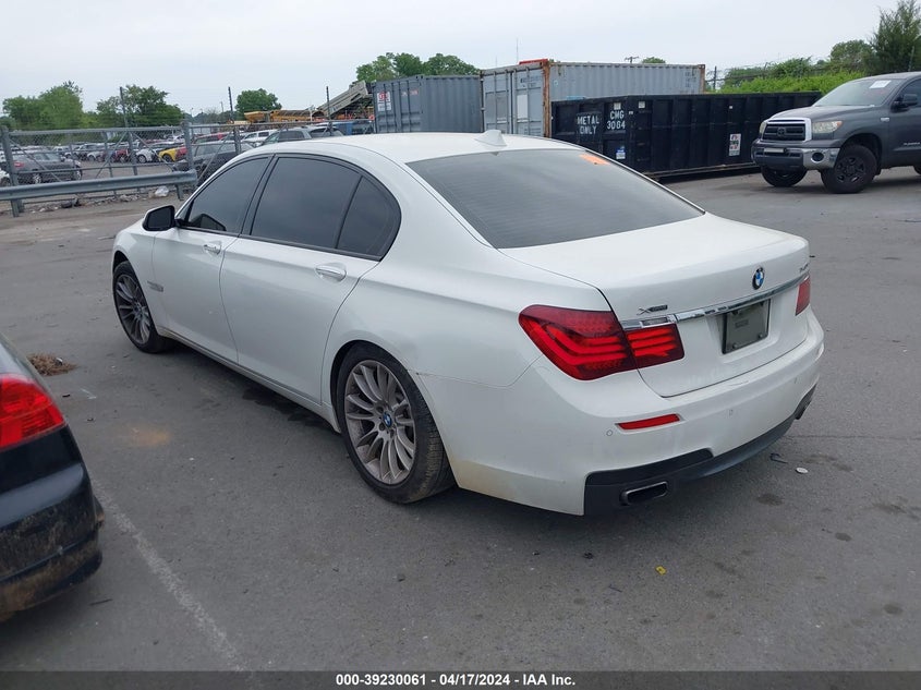 2015 BMW 740Li xDrive VIN: WBAYF4C52FD874073 Lot: 39230061