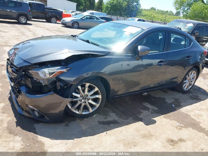 2014 MAZDA MAZDA3 S TOURING - JM1BM1V3XE1178960