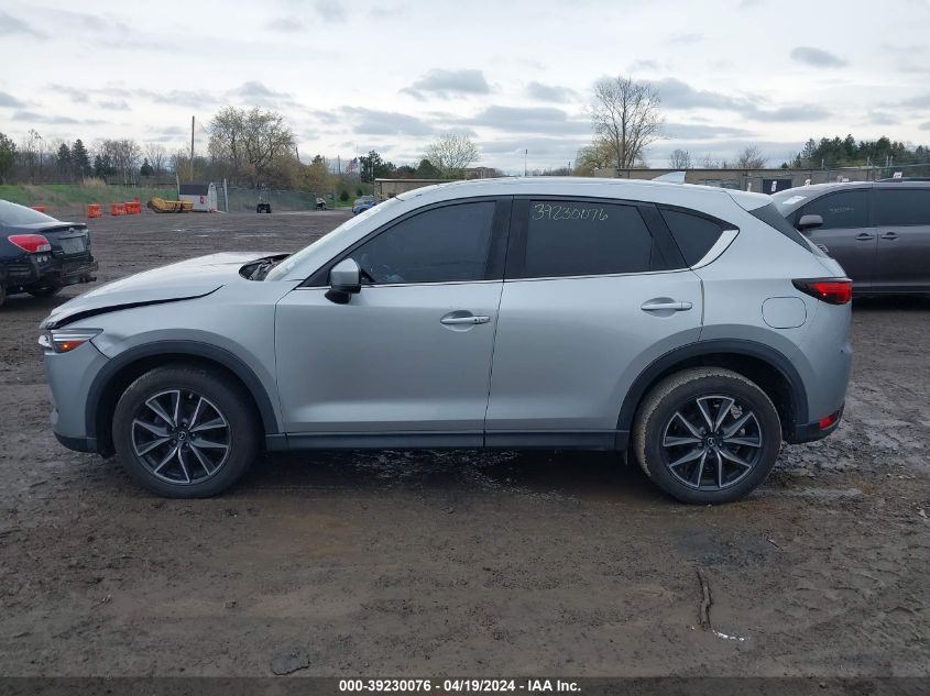 2017 Mazda Cx-5 Grand Touring VIN: JM3KFADLXH0141002 Lot: 39230076