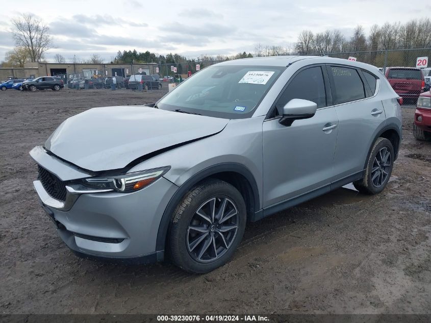 2017 Mazda Cx-5 Grand Touring VIN: JM3KFADLXH0141002 Lot: 39230076