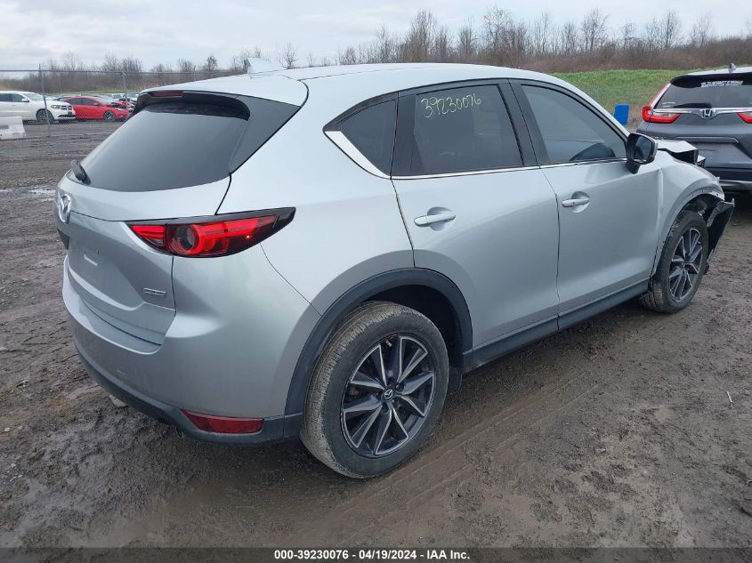 2017 Mazda Cx-5 Grand Touring VIN: JM3KFADLXH0141002 Lot: 39230076