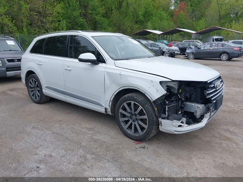 2017 Audi Q7 3.0T Premium VIN: WA1LAAF70HD029081 Lot: 39230099