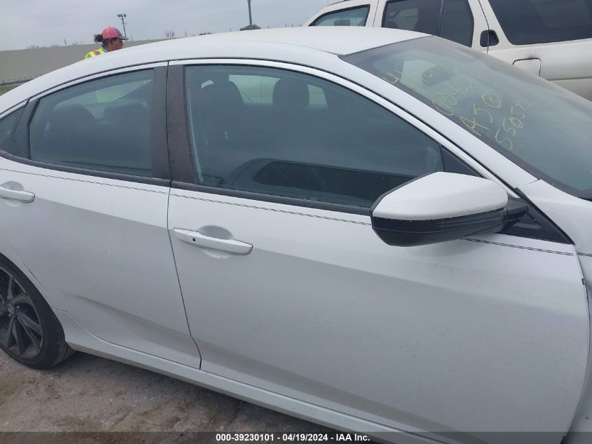 2019 Honda Civic Sport VIN: 2HGFC2F85KH550577 Lot: 39230101