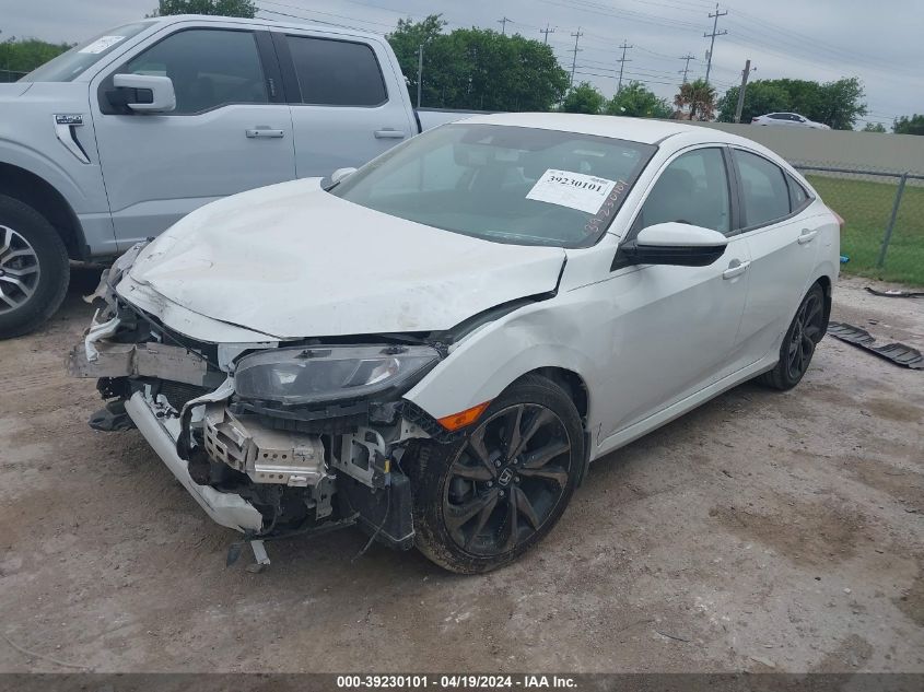 2019 Honda Civic Sport VIN: 2HGFC2F85KH550577 Lot: 39230101