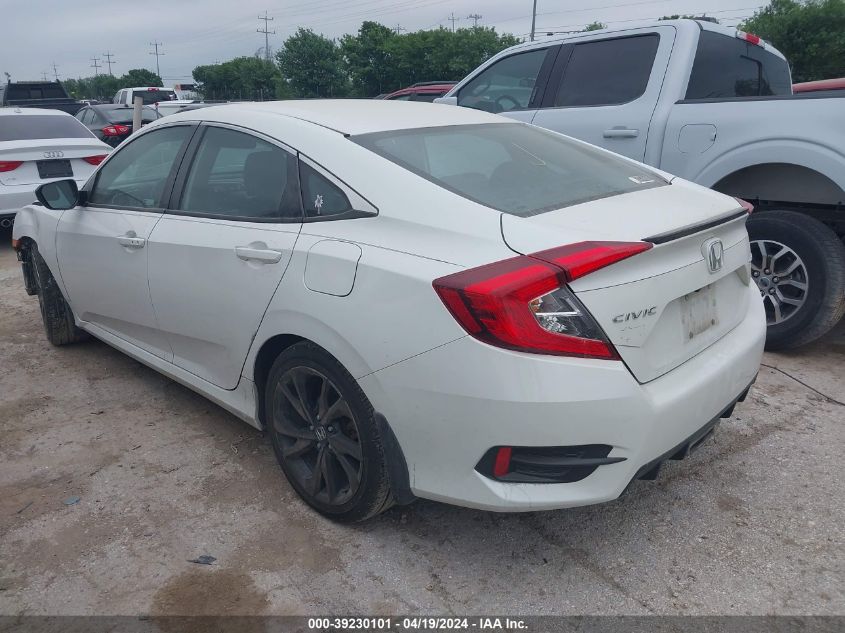 2019 Honda Civic Sport VIN: 2HGFC2F85KH550577 Lot: 39230101