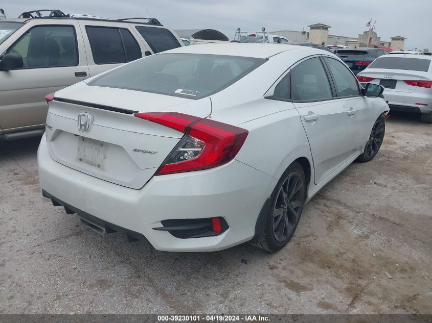 2019 Honda Civic Sport VIN: 2HGFC2F85KH550577 Lot: 39230101