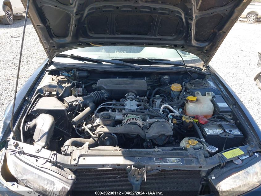 1997 Subaru Legacy L/Postal Right-Hand Drive VIN: 4S3BK4359V7321194 Lot: 39230112