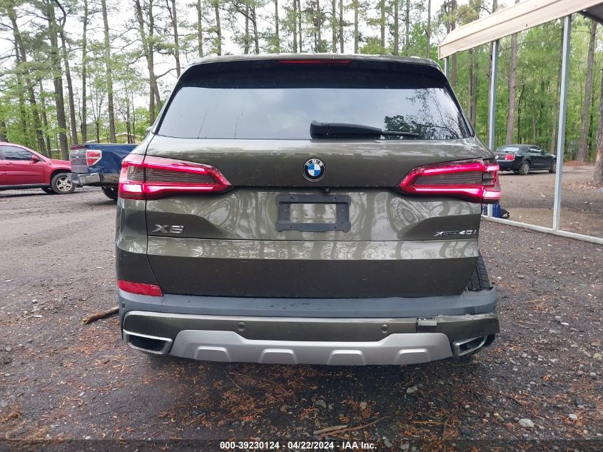 2020 BMW X5 xDrive40I VIN: 5UXCR6C09L9B28868 Lot: 39230124