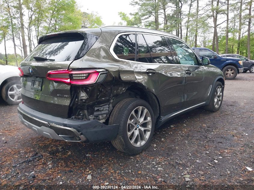 2020 BMW X5 xDrive40I VIN: 5UXCR6C09L9B28868 Lot: 39230124