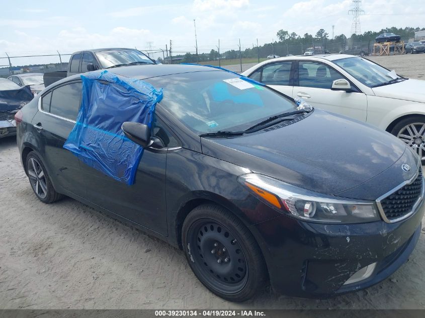 2017 Kia Forte Ex VIN: 3KPFL4A81HE114797 Lot: 39230134