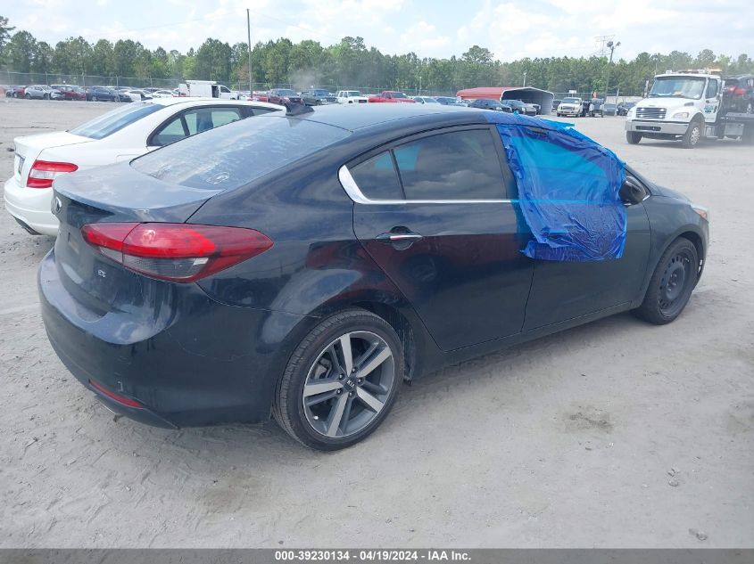 2017 Kia Forte Ex VIN: 3KPFL4A81HE114797 Lot: 39230134