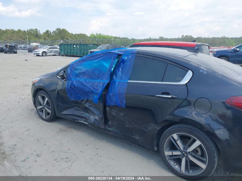2017 Kia Forte Ex VIN: 3KPFL4A81HE114797 Lot: 39230134