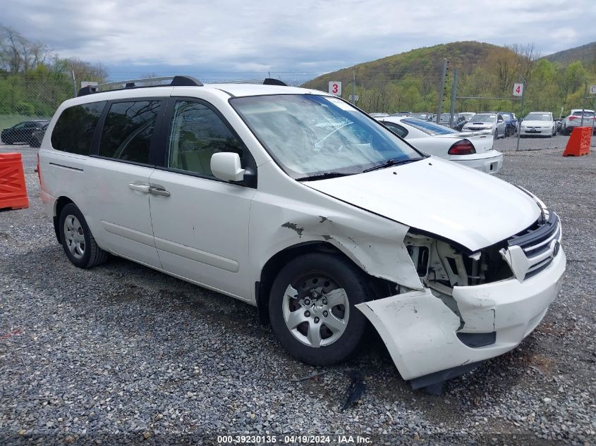 2007 Kia Sedona Lx VIN: KNDMB233376178537 Lot: 39230135