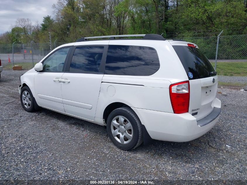 2007 Kia Sedona Lx VIN: KNDMB233376178537 Lot: 39230135