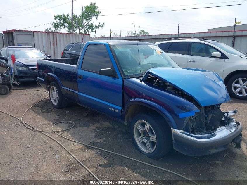 1998 Chevrolet S-10 Ls Fleetside VIN: 1GCCS1445W8205754 Lot: 39230143