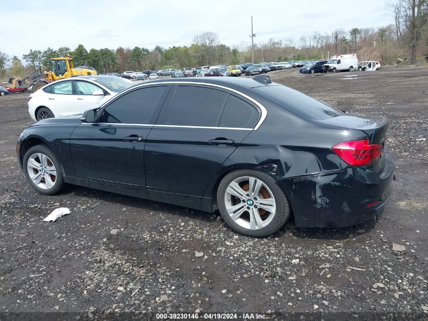 2018 BMW 330I xDrive VIN: WBA8D9C51JEM33122 Lot: 40811372