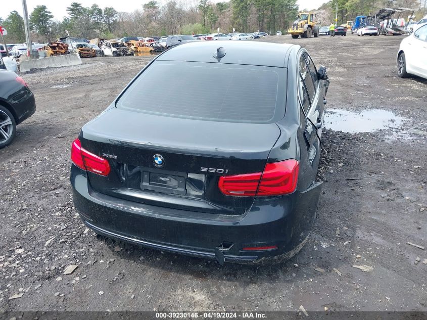 2018 BMW 330I xDrive VIN: WBA8D9C51JEM33122 Lot: 40811372