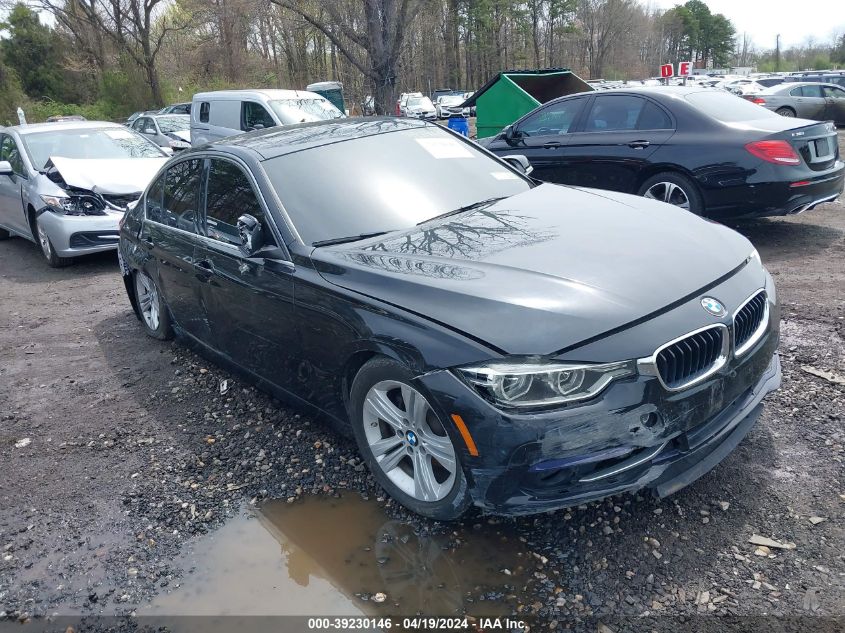 2018 BMW 330I xDrive VIN: WBA8D9C51JEM33122 Lot: 40811372