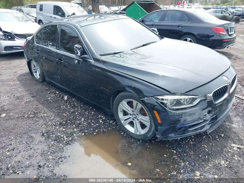 2018 BMW 330I xDrive VIN: WBA8D9C51JEM33122 Lot: 40811372