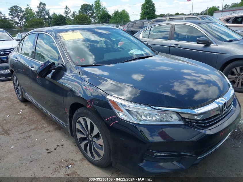 2017 Honda Accord Hybrid Touring VIN: JHMCR6F77HC024783 Lot: 48444294