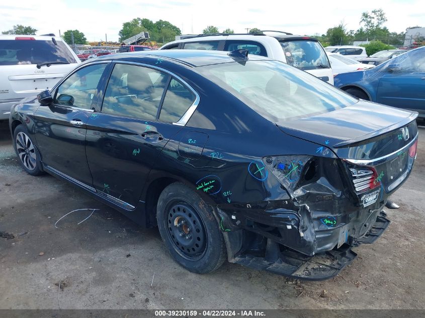 2017 Honda Accord Hybrid Touring VIN: JHMCR6F77HC024783 Lot: 48444294