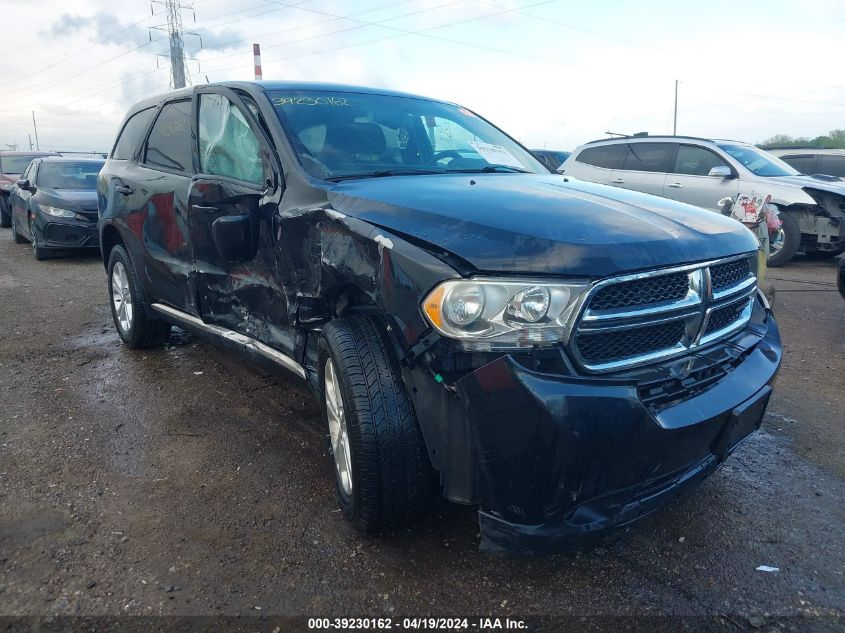 2013 Dodge Durango Sxt VIN: 1C4RDJAG3DC671664 Lot: 39230162