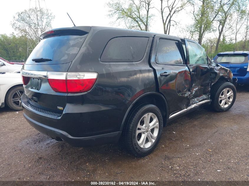 2013 Dodge Durango Sxt VIN: 1C4RDJAG3DC671664 Lot: 39230162