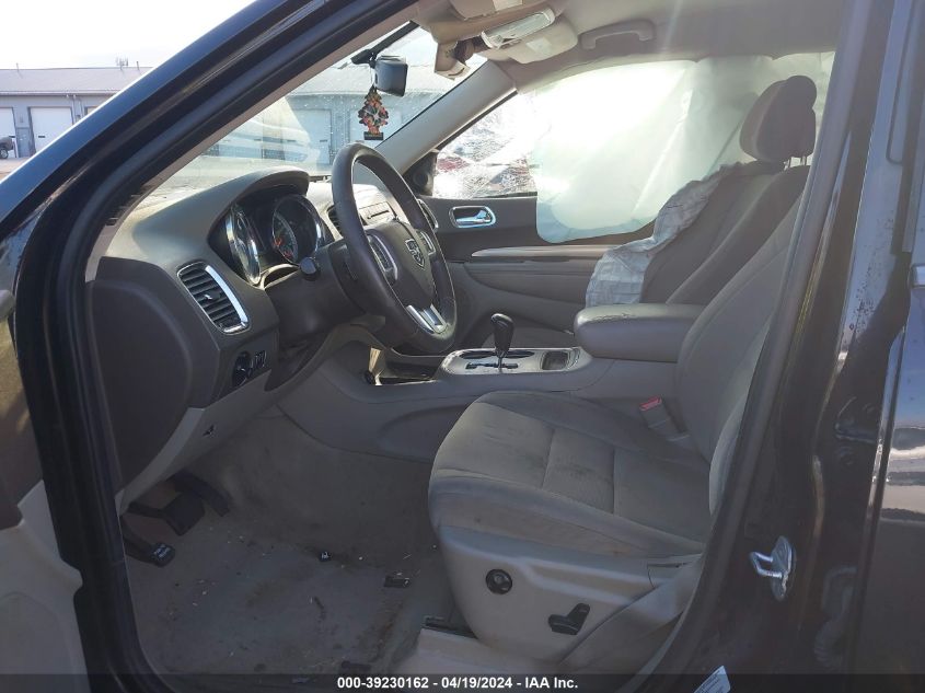 2013 Dodge Durango Sxt VIN: 1C4RDJAG3DC671664 Lot: 39230162