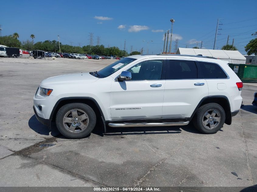 2014 Jeep Grand Cherokee Limited VIN: 1C4RJFBGXEC308414 Lot: 39230215