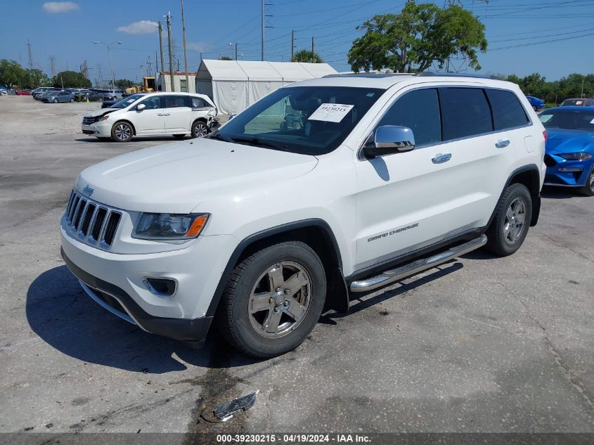 2014 Jeep Grand Cherokee Limited VIN: 1C4RJFBGXEC308414 Lot: 39230215