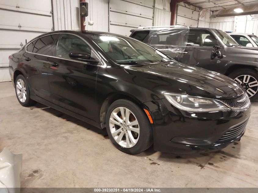 2016 Chrysler 200 Touring VIN: 1C3CCCFB1GN195106 Lot: 39230251