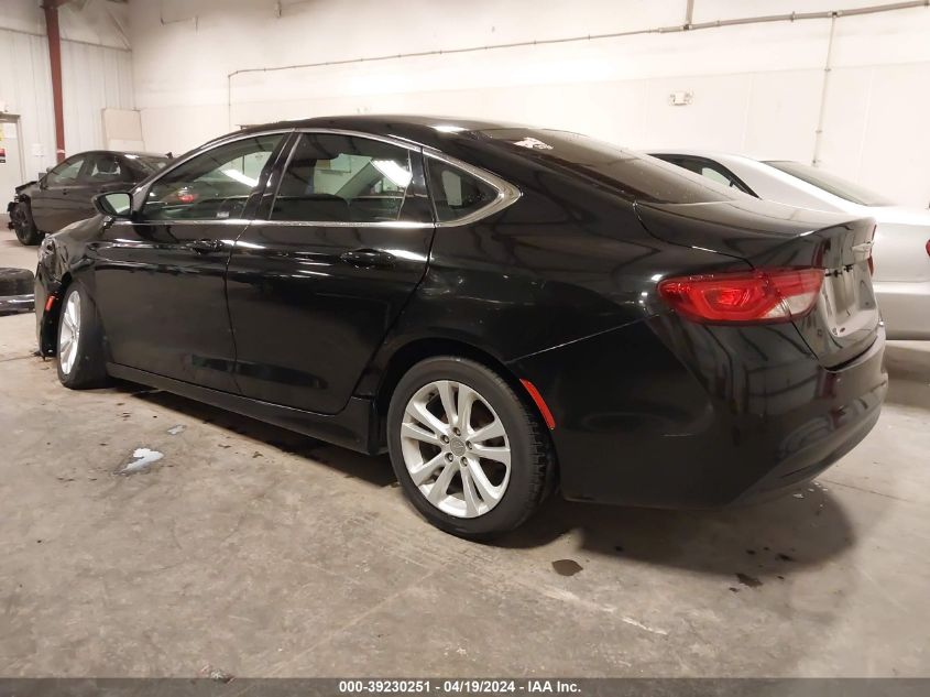 2016 Chrysler 200 Touring VIN: 1C3CCCFB1GN195106 Lot: 51142324