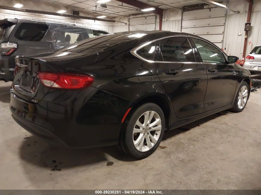 2016 Chrysler 200 Touring VIN: 1C3CCCFB1GN195106 Lot: 51142324