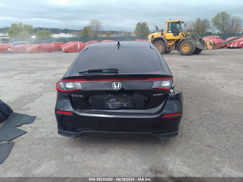 2022 Honda Civic Sport VIN: 19XFL2H85NE022467 Lot: 39230280