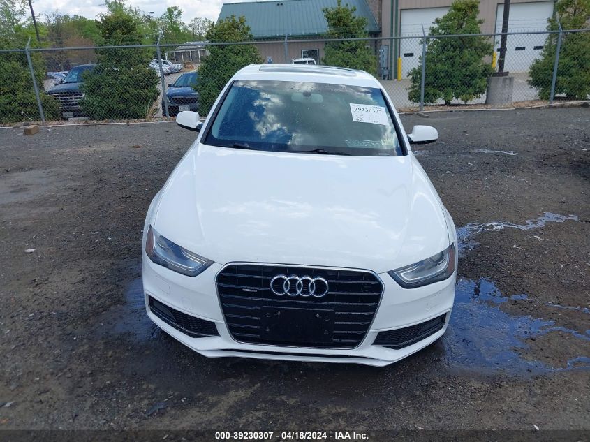 2014 Audi A4 2.0T Premium VIN: WAUHFAFLXEN030641 Lot: 49504704