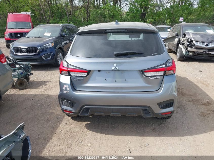 2024 Mitsubishi Outlander Sport 2.0 Es Awc VIN: JA4ARUAU8RU000203 Lot: 39230317