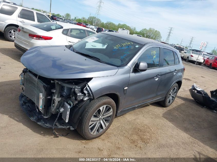 2024 Mitsubishi Outlander Sport 2.0 Es Awc VIN: JA4ARUAU8RU000203 Lot: 39230317