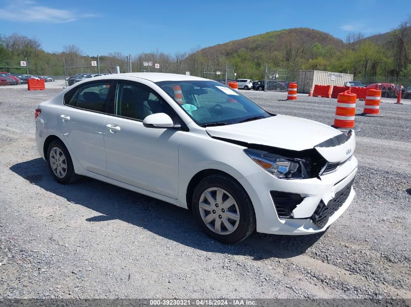 2023 Kia Rio S VIN: 3KPA24AD4PE593998 Lot: 50106044