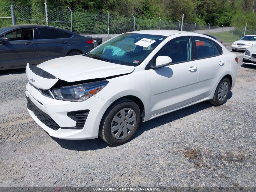 2023 Kia Rio S VIN: 3KPA24AD4PE593998 Lot: 50106044