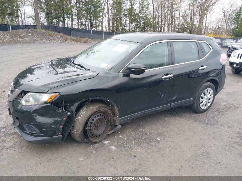 2015 Nissan Rogue S VIN: 5N1AT2MV8FC926453 Lot: 39230322