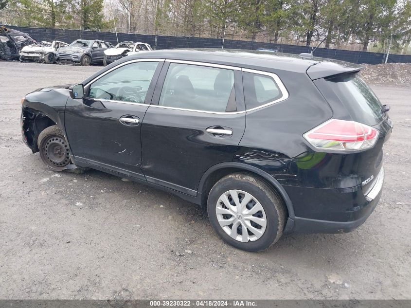 2015 Nissan Rogue S VIN: 5N1AT2MV8FC926453 Lot: 39230322