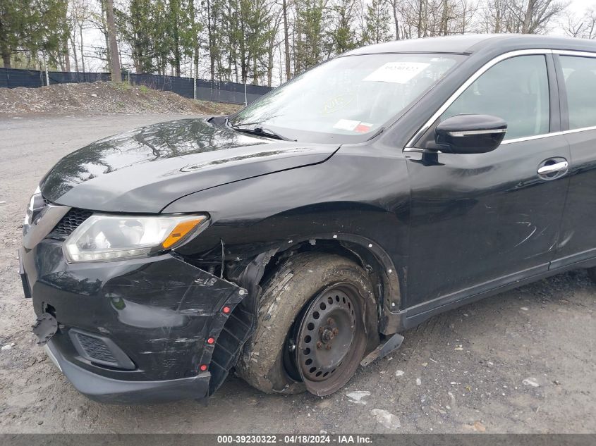 2015 Nissan Rogue S VIN: 5N1AT2MV8FC926453 Lot: 39230322