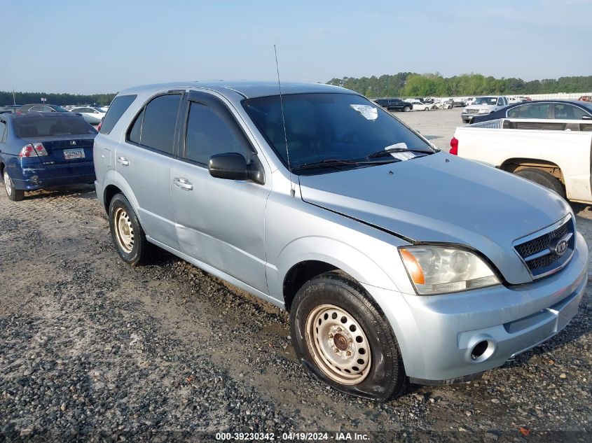 2005 Kia Sorento Ex/Lx VIN: KNDJC733155477038 Lot: 39230342