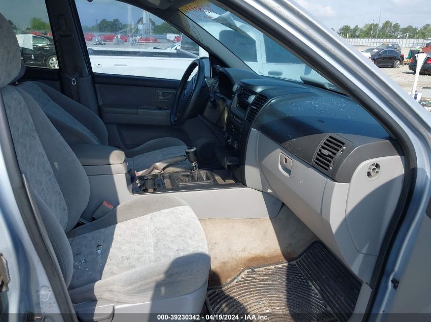 2005 Kia Sorento Ex/Lx VIN: KNDJC733155477038 Lot: 39230342